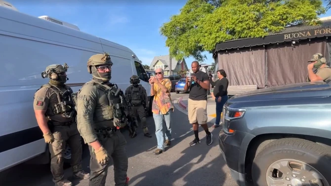 ICE arrests South Park restaurants.