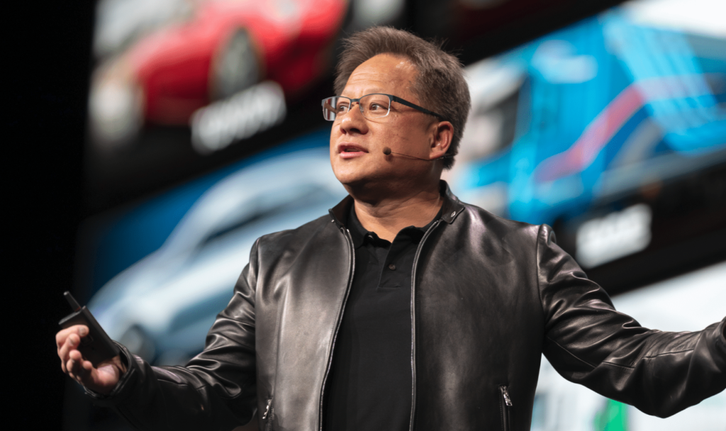 Nvidia's $43 billion Jensen Huang.
