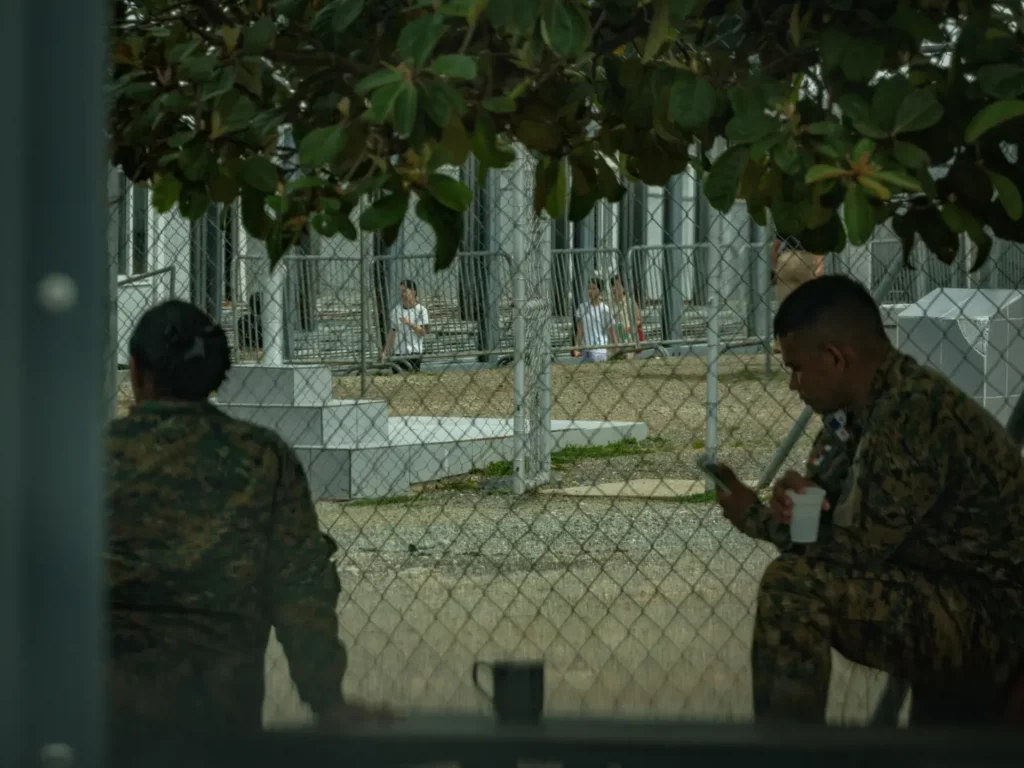 Asylum seekers deported from the U.S residing in Panama's San Vicente camp