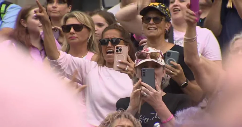 Karen Read trial verdict read in Massachusetts courtroom.