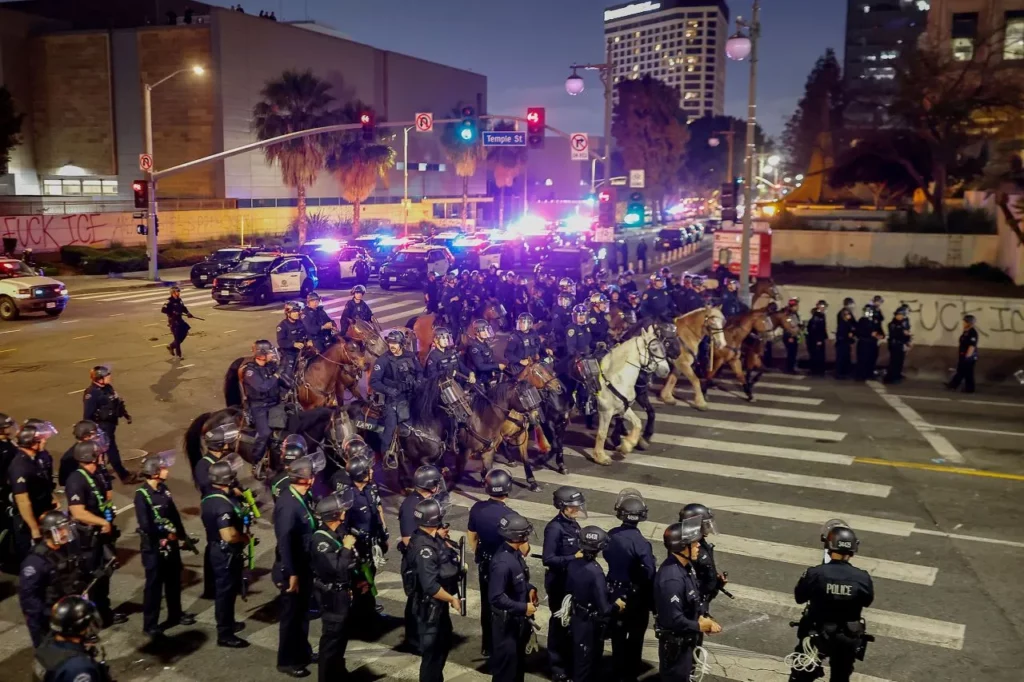 National Guard in Los Angeles