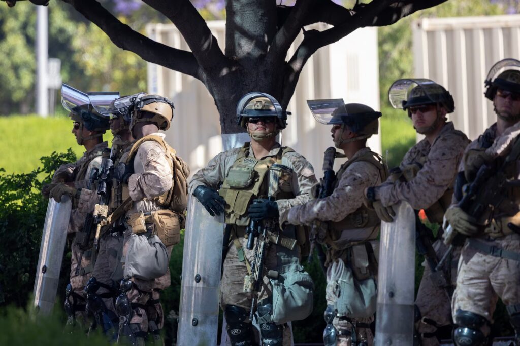 ICE, Gets Support from Marines for Immigrants.