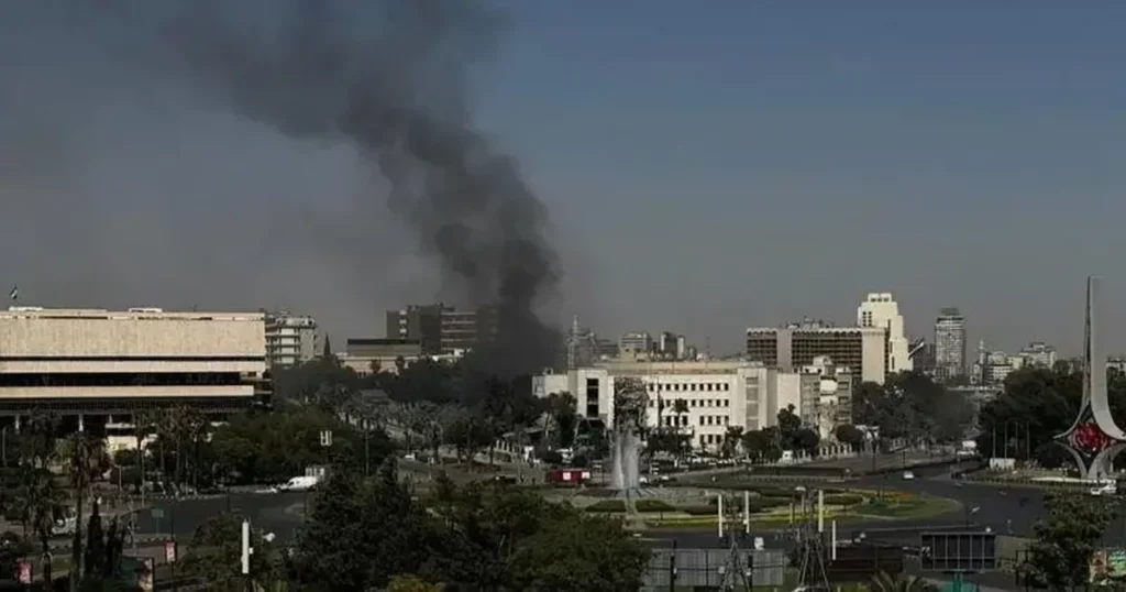 Israel attacks Damascus