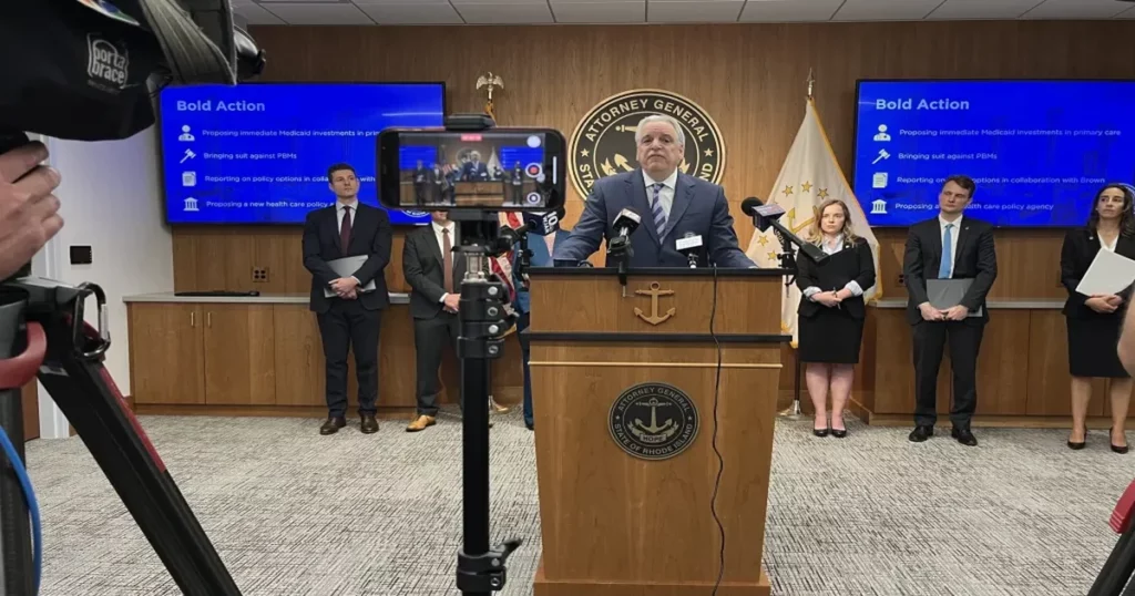 Trump sued over school funding freeze.