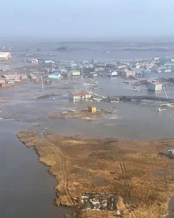 Western Alaska is reeling after the remnants of Typhoon Halong unleashed catastrophic flooding that wiped out two coastal villages, killed at least one person, and displaced more than 1,400 residents.